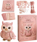 🌸Pink Woodland Friends DIY Felt Patchwork Kit🌸（B）